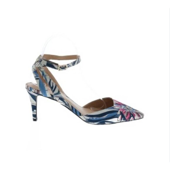 Bisou Bisou Floral Print Heels - Picture 1 of 7